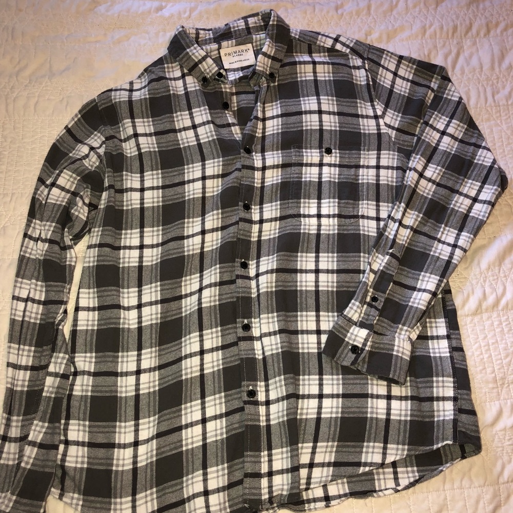 Flannel button down